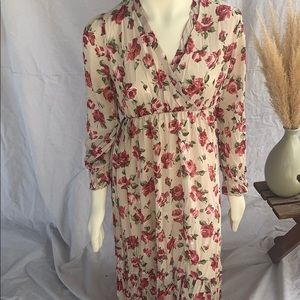 Long sleeve maxi dress